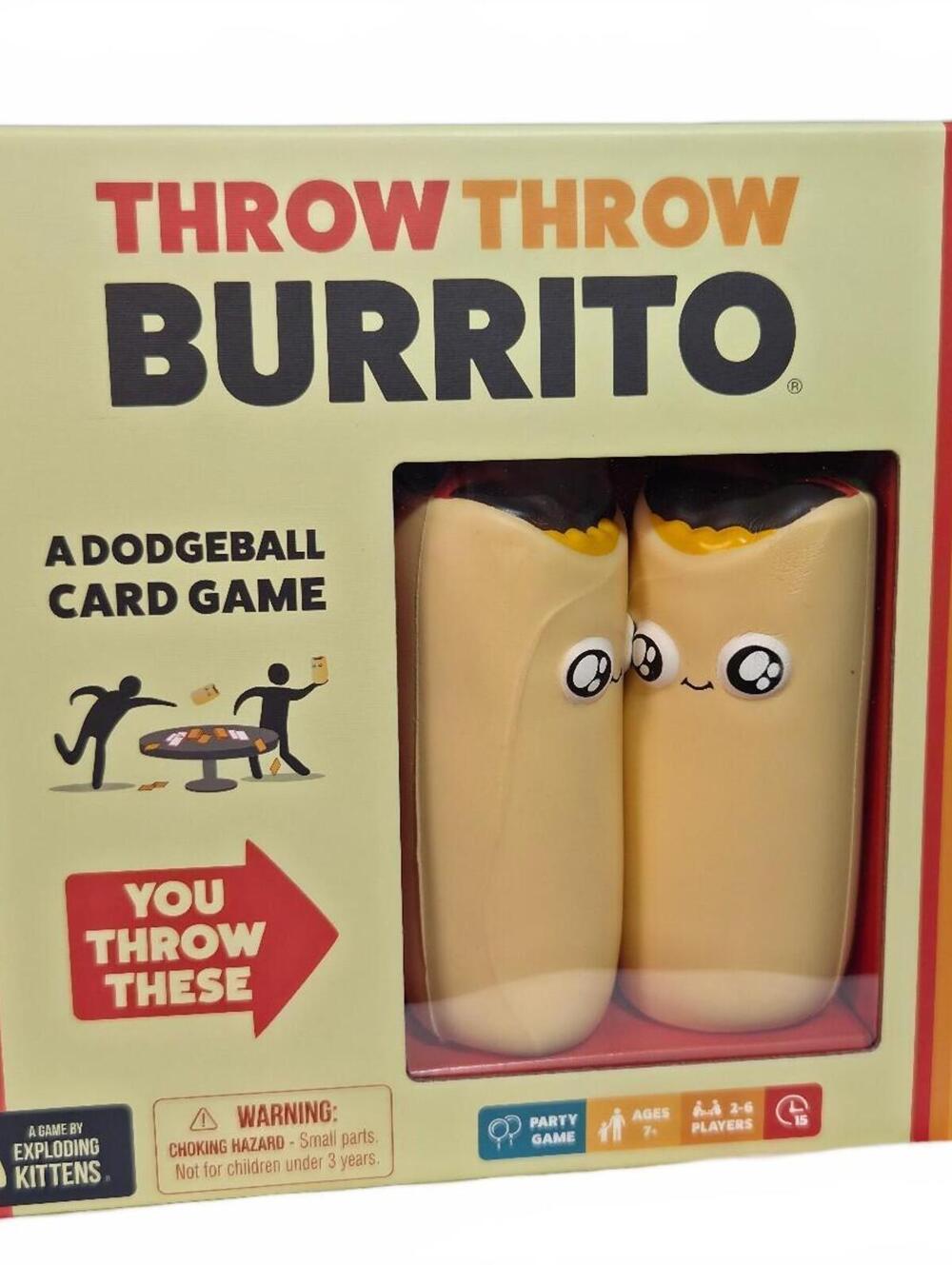 Throw Throw Burrito - A Dodgeball Card Game